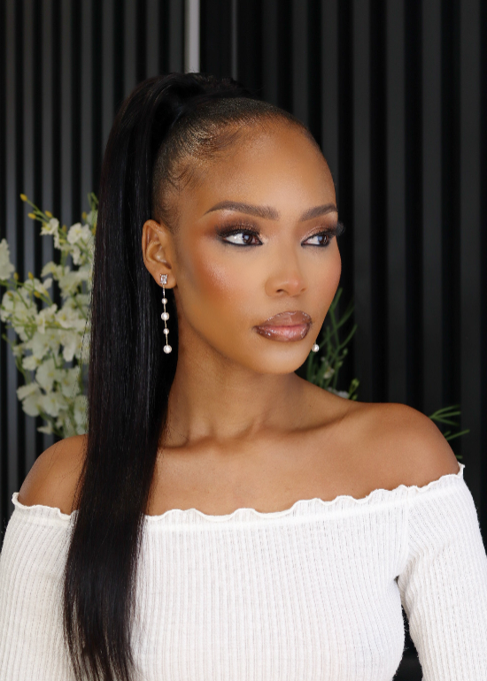 Brazilian Easy Draw String Ponytail Straight