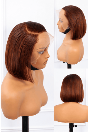 Vietnamese 13x4 Lace Wig Cardi Bob 10 Inch Col 4