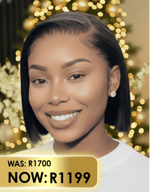 Brazilian Lace Frontal Wig Blunt Bey Bob 8 Inch