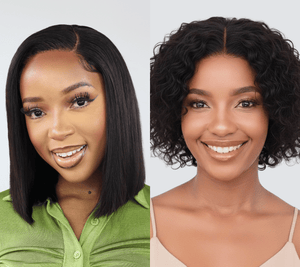 Brazilian 4x4 Straight 12" & 4x4 Water Wave 8"