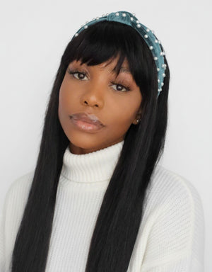 Brazilian Straight Fringe 22"