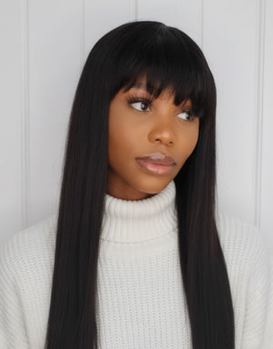 Brazilian Straight Fringe 22"