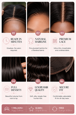 Brazilian 4x4 Lace Wig Kinky Curl