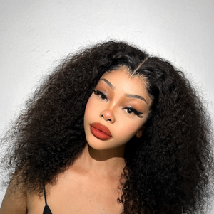 Peruvian LUX 13x4 Lace Frontal Wig Pixie Curly 18 Inch