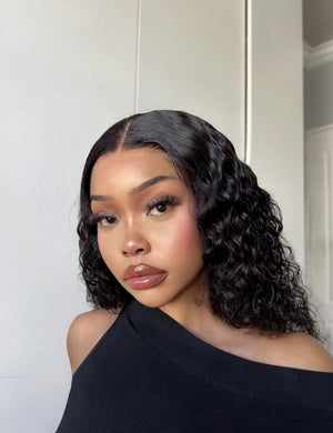 Brazilian Water Wave Lace Front Wig - 18"