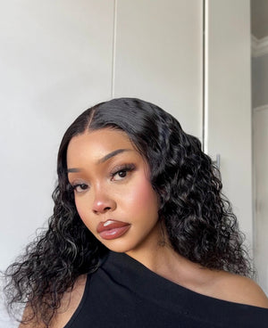Brazilian Water Wave Lace Front Wig - 18"