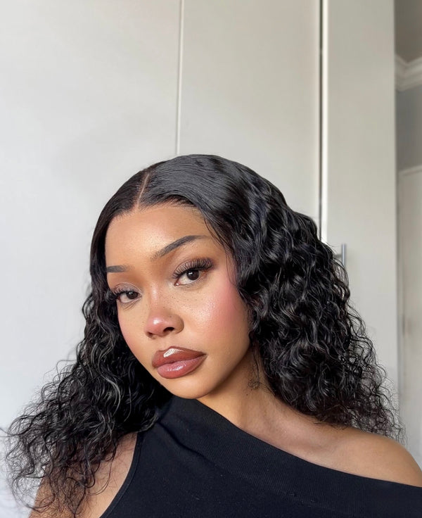 Brazilian Water Wave Lace Front Wig - 18"