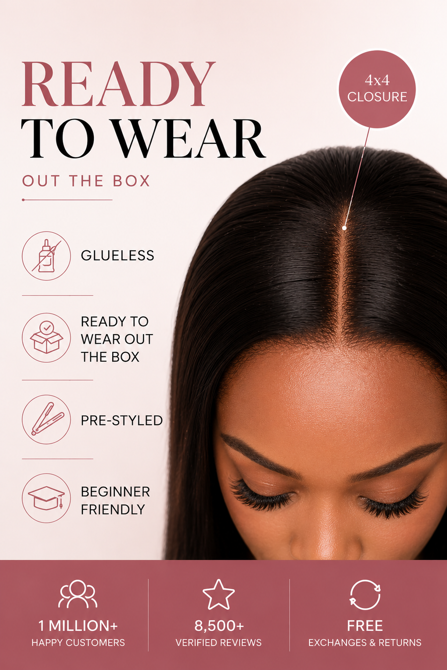 Ready to wear wig style inspiration