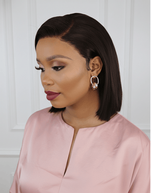 Peruvian  Double Drawn Lace Frontal wig