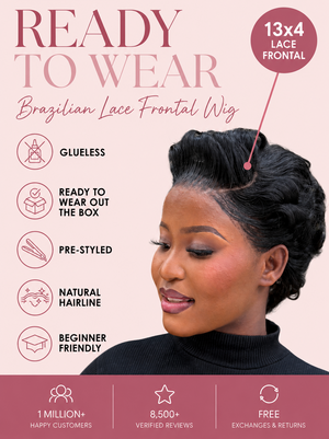 Brazilian Lace Frontal Pop Curl Pixie Wig