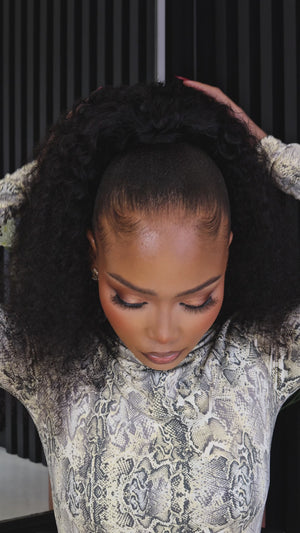 Brazilian Easy Draw String Ponytail Jerry Curl