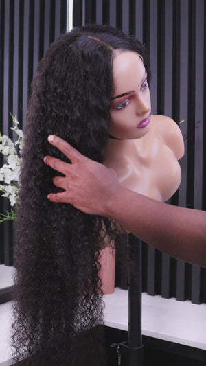 Peruvian HD 5x5 Lace Wig Water Wave 40 Inch