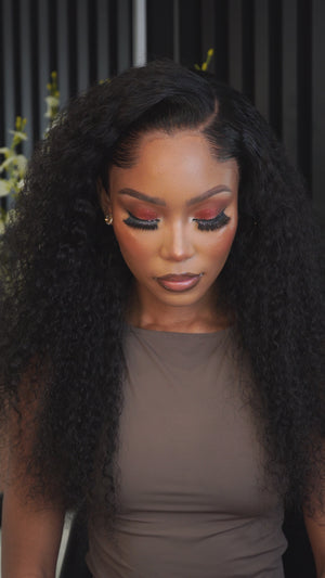 LAGOS Hairline Peruvian 13x6 Wig R Curl Nat 22 Inch