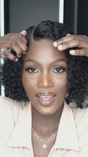 Peruvian HD 2x6 Lace Wig - Water wave - Carli - 8"