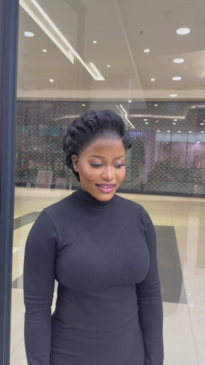 Brazilian Lace Frontal Pop Curl Pixie Wig