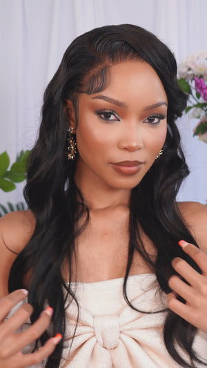 Peruvian 9x6 Pre Bleached Straight Lace Wig