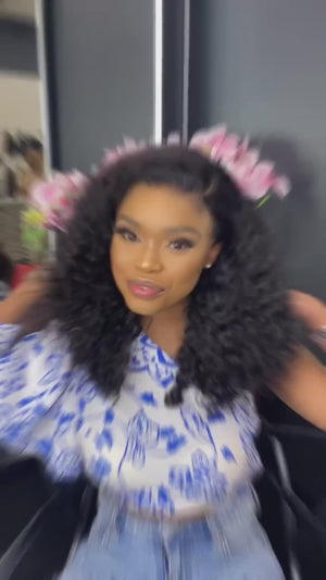 Brazilian 4x4 Lace Wig - Water Curl - 14"