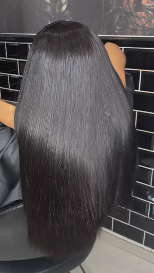 Double Drawn Peruvian Lace Front wig - Kimmie - 18"