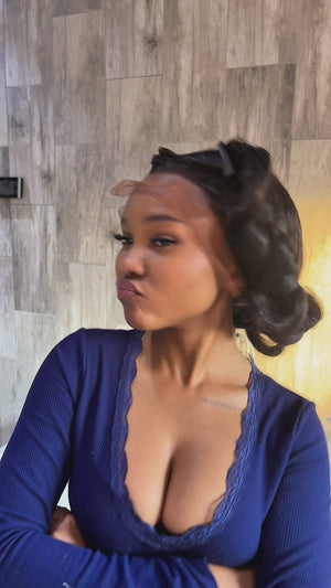 Peruvian 13x4 Lace Frontal Wig Kinky Straight