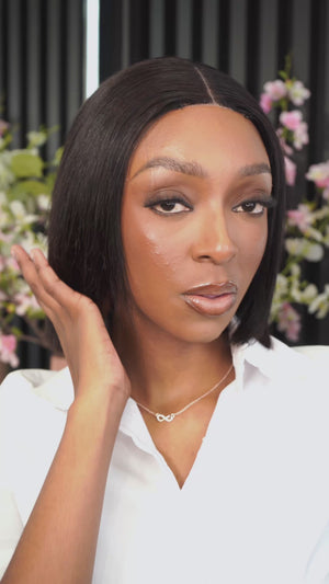 Brazilian Middle Part Wig - Straight