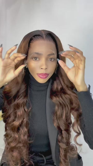 HD Lace Frontal Wig Body Wave TNC4 26 Inch