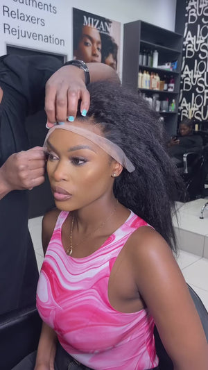 Brazilian Lace Front Wig KINKY STRAIGHT