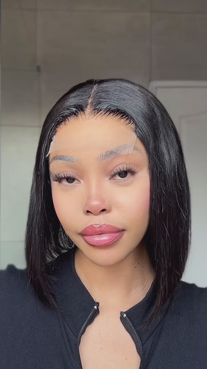 Glueless Brazilian Bob 8 inch