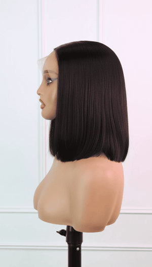 Peruvian HD 5x5 Wig Straight 8 Inch