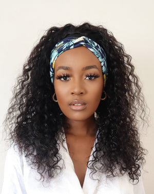 Brazilian Water Wave Headband Wig - 18"