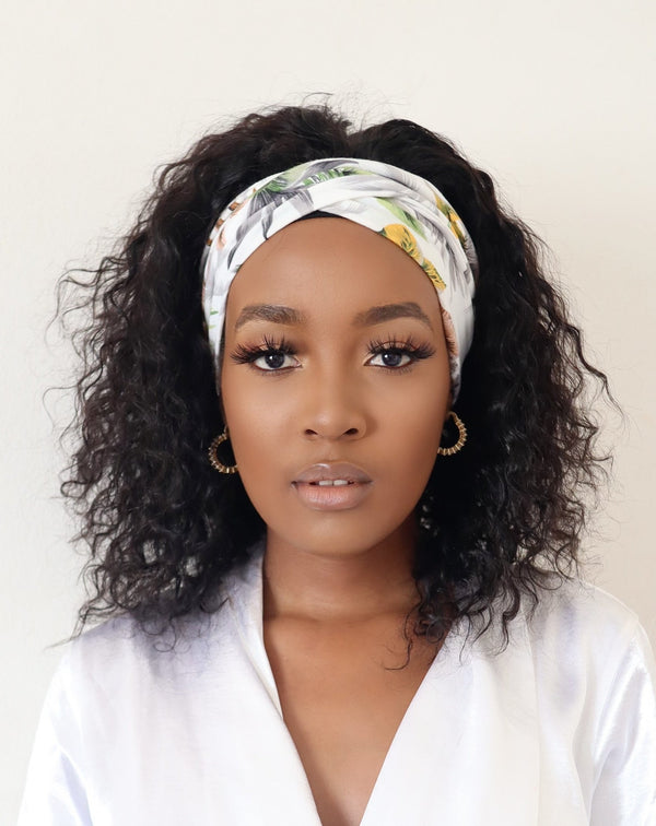 Brazilian Water Wave Headband Wig - 14"