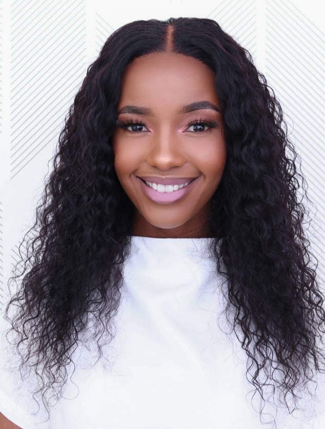 Peruvian Middle Part Lace Wig - Water Wave