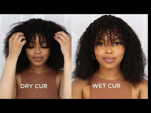 Brazilian Kinky Curl Fringe - Gabby