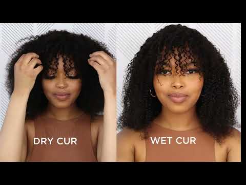Brazilian Kinky Curl Fringe - Gabby