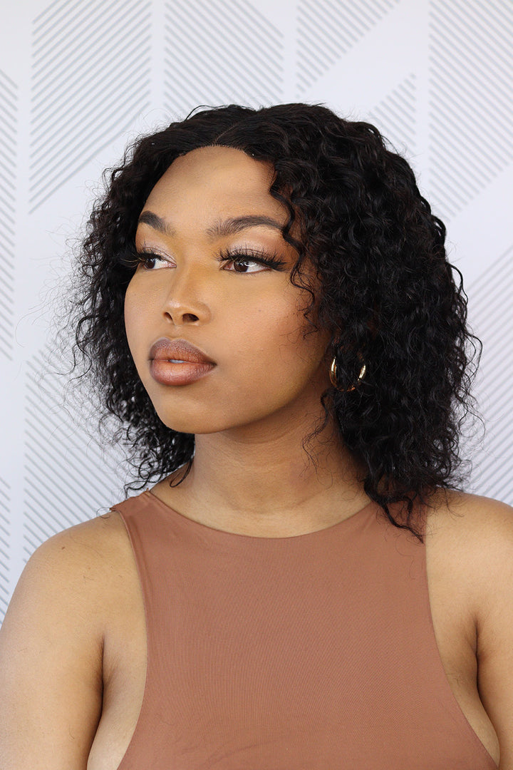 Brazilian Middle Part 8inch Combo