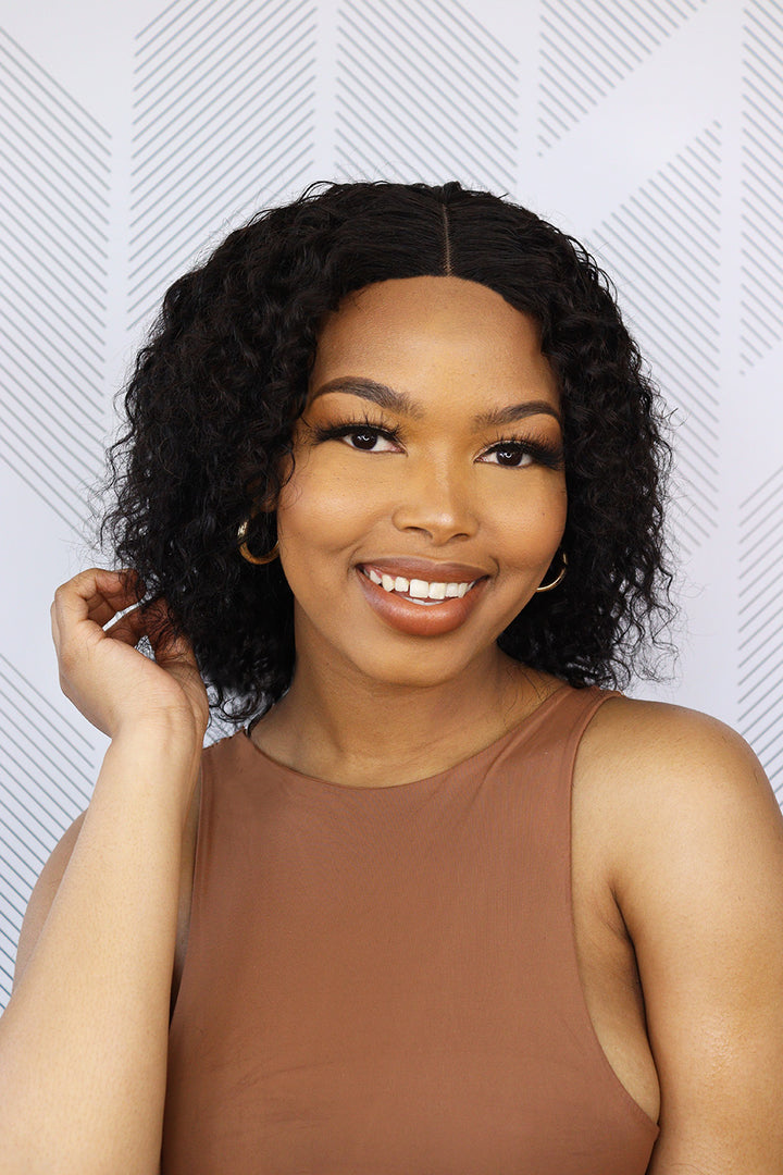 Brazilian Middle Part 8inch Combo